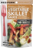 Red Fork Sesame Ginger Vegetable Skillet Sauce Perspective: Main