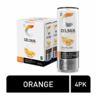 CELSIUS® Sparkling Orange Energy Drink Multipack Cans
