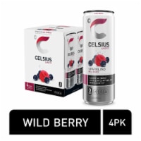 CELSIUS® Sparkling Wild Berry Energy Drink Multipack Cans