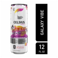 CELSIUS® Sparkling Galaxy Vibe Energy Drink Can Perspective: Main