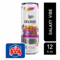 CELSIUS® Sparkling Galaxy Vibe Energy Drink Can Perspective: Main