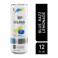 CELSIUS® Fizz Free Blue Razz Lemonade Energy Drink Can Perspective: Main