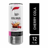 CELSIUS® Sparkling Cherry Cola Energy Drink Can Perspective: Main