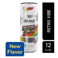 CELSIUS® Sparkling Retro Vibe Energy Drink Can Perspective: Main
