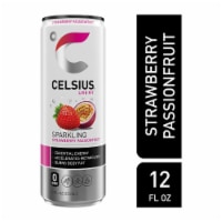 CELSIUS® Sparkling Strawberry Passionfruit Energy Drink Can Perspective: Main