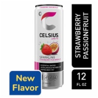 CELSIUS® Sparkling Strawberry Passionfruit Energy Drink Can Perspective: Main