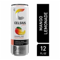 CELSIUS® Sparkling Mango Lemonade Energy Drink Can Perspective: Main