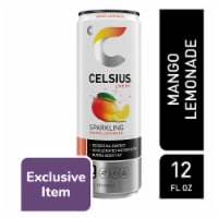 CELSIUS® Sparkling Mango Lemonade Energy Drink Can Perspective: Main
