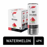 CELSIUS® Sparkling Watermelon Energy Drink Multipack Cans Perspective: Main