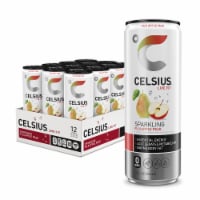 CELSIUS Sparkling Fuji Apple Pear Energy Drink Perspective: Main