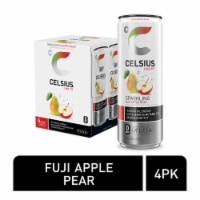 CELSIUS® Sparkling Fuji Apple Pear Energy Drink Multipack Cans