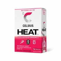 CELSIUS On-The-Go HEAT Watermelon Ice Energy Powder Stick Perspective: Main