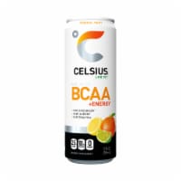 CELSIUS BCAA Sparkling Tropical Twist Energy Drink Perspective: Main
