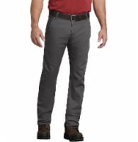 Dickies Men's FLEX Regular Fit Straight Leg Tough Max™ Duck Carpenter Pants - Slate Perspective: Main