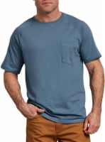Dickies Mens Temp-iQ™ Performance Cooling T-Shirt - Dusty Blue Perspective: Main
