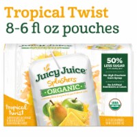 Juicy Juice Splashers Organic Juice Tropical Twist Perspective: Main