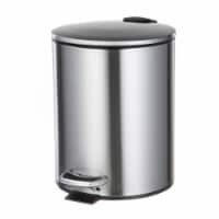 Rubbermaid Commercial Trash Can,Square,40 gal.,Silver FGSC22EPLSM, 1 -  Kroger