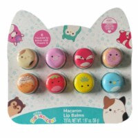 Squishmallow Original Maracon Flavored Lip Balm with Vitamin E, 8 Count