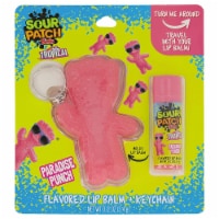Sour Patch Kids Flavored Lip Balm & Keychain