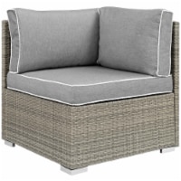 Repose Outdoor Patio Corner - Light Gray Gray