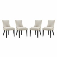 Marquis Dining Chair Fabric Set of 4 - Beige