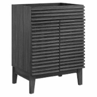 Render Bathroom Vanity Cabinet (Sink Basin Not Included), Charcoal