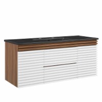 Render 48 Wall-Mount Bathroom Vanity-EEI-5801-CHA-BLK white walnut black
