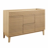 Render 48 Double Bathroom Vanity Cabinet-EEI-4342-OAK