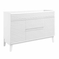 Render 48 Single Bathroom Vanity Cabinet, White