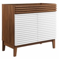 Render 36 Bathroom Vanity Cabinet-EEI-4340-WHI-WAL