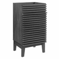 Render 18 Bathroom Vanity Cabinet, Charcoal
