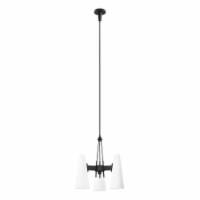Beacon 3-Light Pendant Light, Opal Black