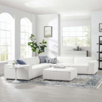 Restore 6-Piece Sectional Sofa white