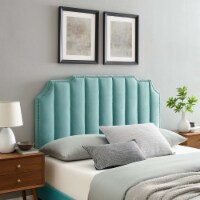 Rosalind Performance Velvet Twin Headboard-MOD-6314 mint