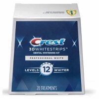 Crest 3D Whitestrips Professional White 20ct Treatments Teeth Dental Whitening Strip Kit