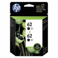 HP 62 Original Ink Cartridges - Black Perspective: Main
