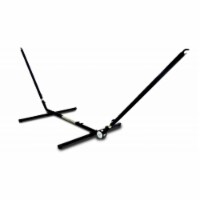 Kings Pond Enterprises 10309-KP Hammaka Adjust To Fit Stand - Adjustable Hammock Stand - Blac