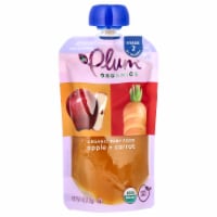 Plum Organics® Stage 2 Apple & Carrot Baby Food Pouch