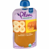 Plum® Organics Banana & Pumpkin Baby Food Pouch