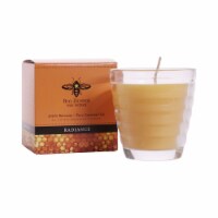 Beeswax Aromatherapy Beehive Glass - Radiance (Tangerine + Ylang Ylang)