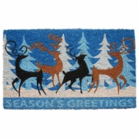 Imports Decor 532PVC Deers Family Door Mat
