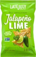Late July Snacks® Jalapeno Lime Clasico Tortilla Chips