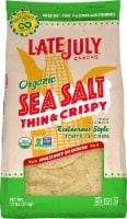 Late July® Organic Sea Salt Thin & Crispy Restaurant Style Tortilla Chips Perspective: Main
