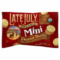 Late July Organic Mini Peanut Butter Sandwich Crackers Perspective: Main