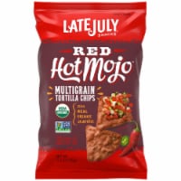Late July Snacks Organic Whole Grain Tortilla Chips Gluten Free Red Hot Mojo Perspective: Main