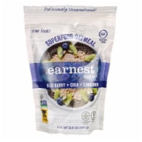 Earnest Eats Hot & Fit Cereal - Superfood Blueberry Chia 12.6 oz Pkg Perspective: Main