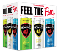 Monaco Crush Feel the Fun Ready to Drink Cocktail Variety Pack Perspective: Main