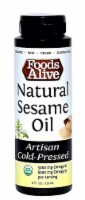 Foods Alive  Natural Sesame Oil Cold-Pressed
