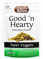 Foods Alive  Good n Hearty Organic Onion Ring Clusters