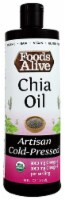 Foods Alive Organic Artisan Cold-Pressed Chia Oil